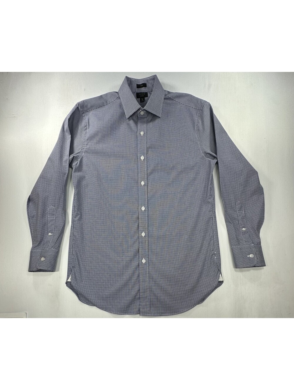 J Crew Slim Check Ludlow Button Up Shirt 15.5/32 Blue Men M